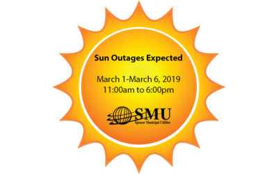 Sun Outages March 1-March 6, 2019