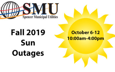 Sun Outages October 6-12, 2019