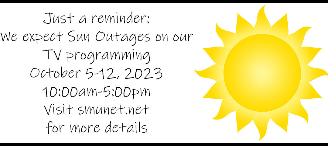 Sun Outages Fall 203