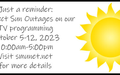 Sun Outages October 5-12, 2023