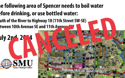 Spencer Boil Water Advisory Lifted July 2, 2024